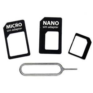 SIM卡卡套神器 为旧款iPhone和安卓设备提供MicroSIM大小备份